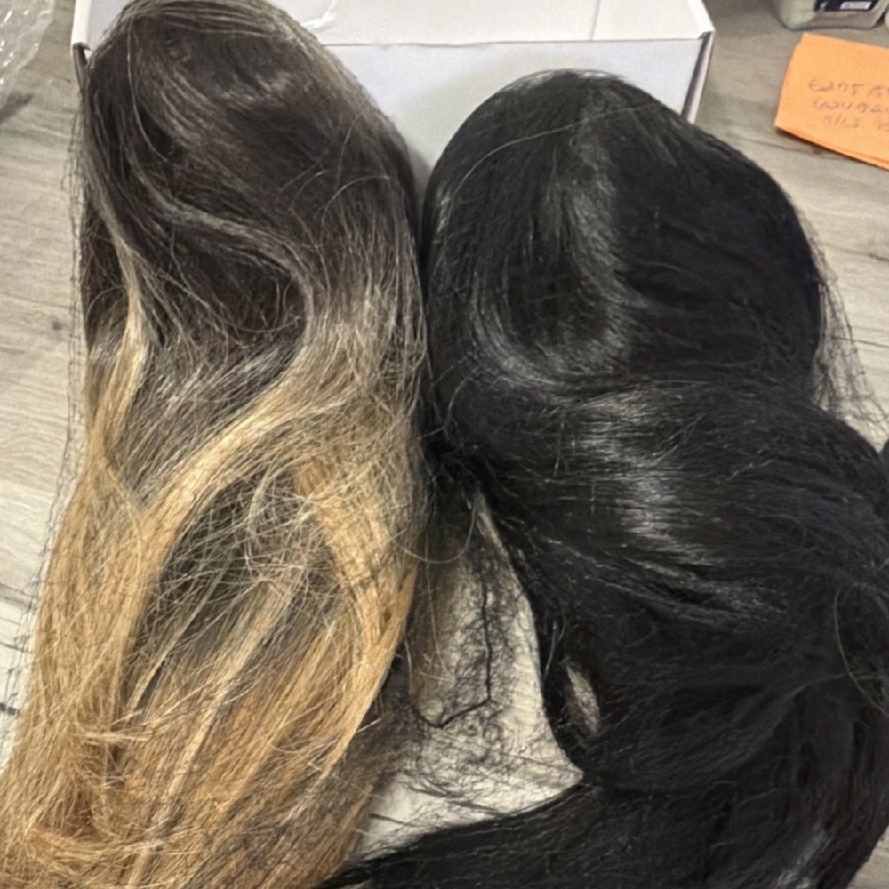 Elegant Black and Brown Hair Extensions